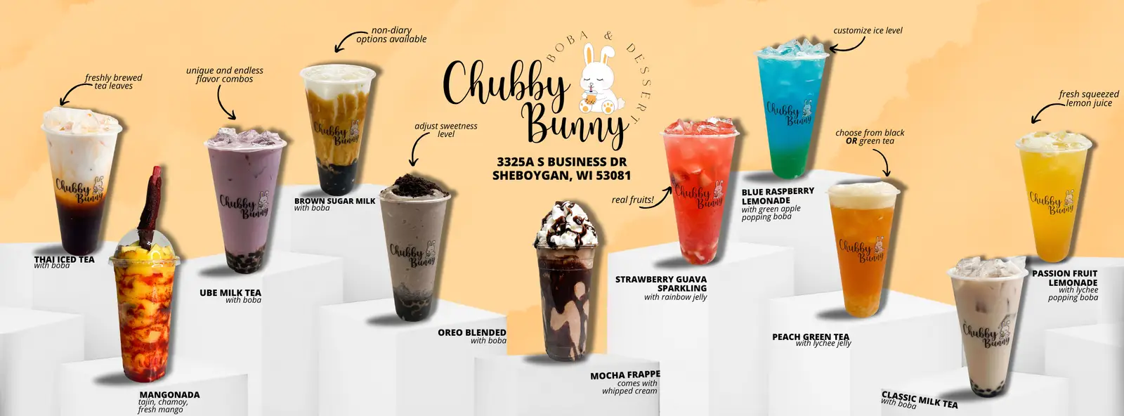 Chubby Bunny Boba, Food Truck