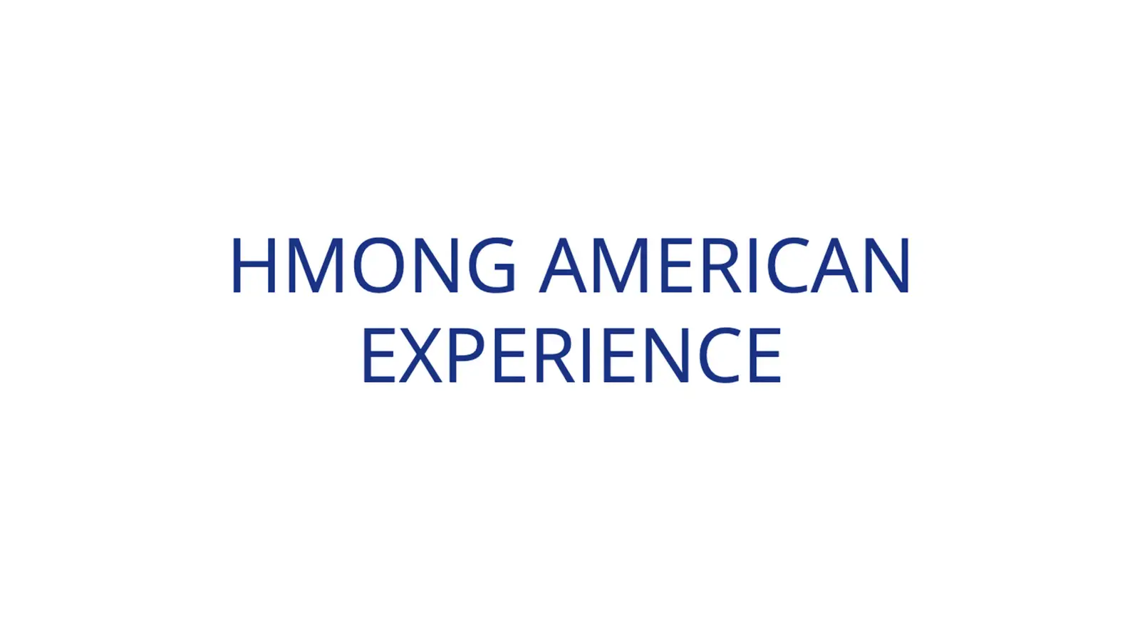 Hmong American Experience photo, Arts & Media