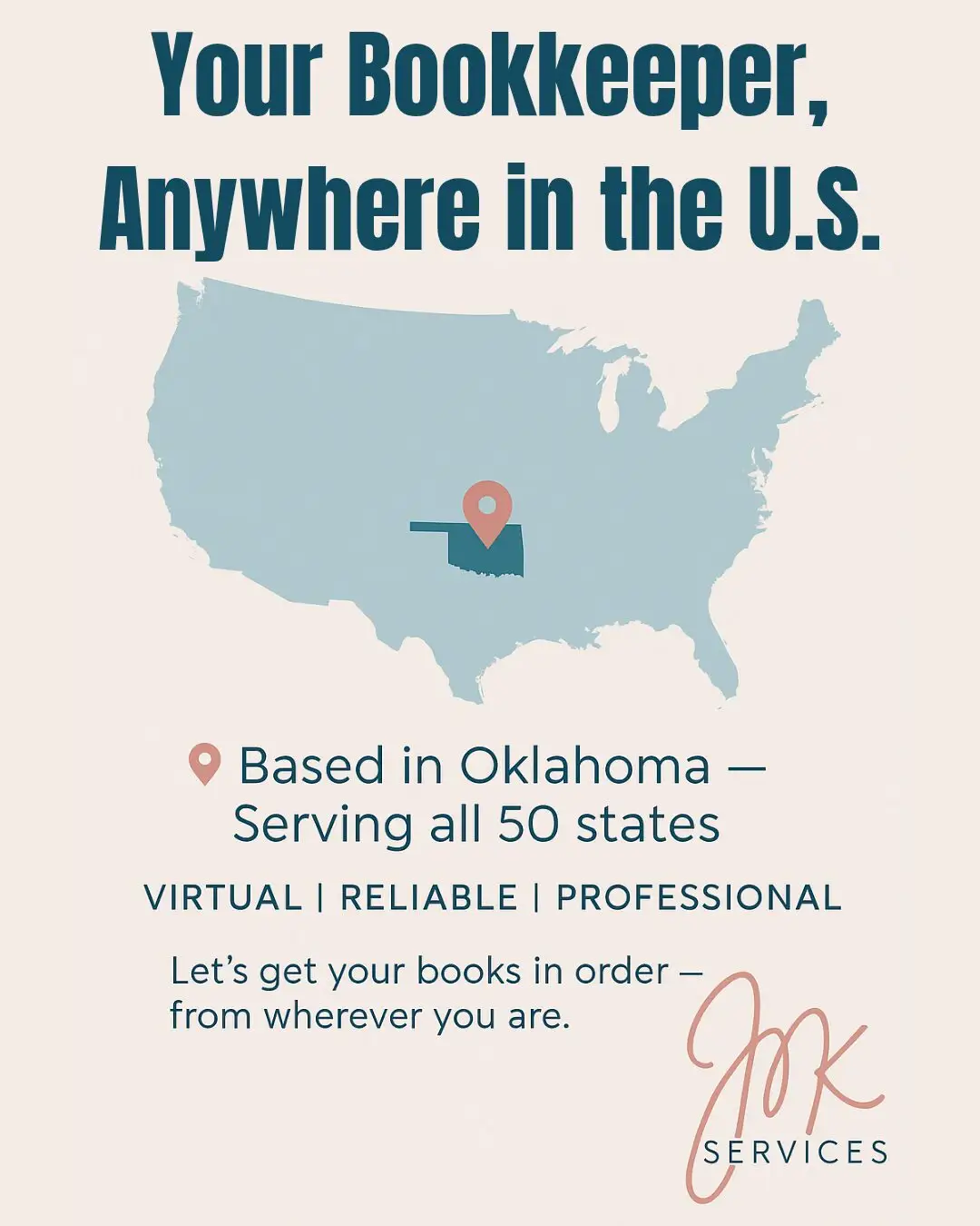 JMK Services, Bookkeeper photo, Financial & Insurance
