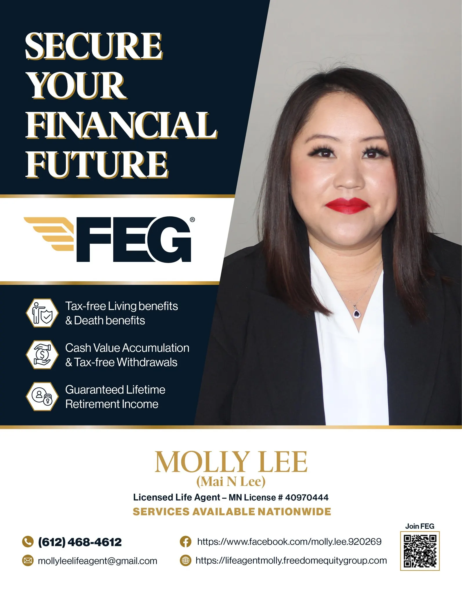 Molly Lee, Life Insurance Agent photo, Financial & Insurance