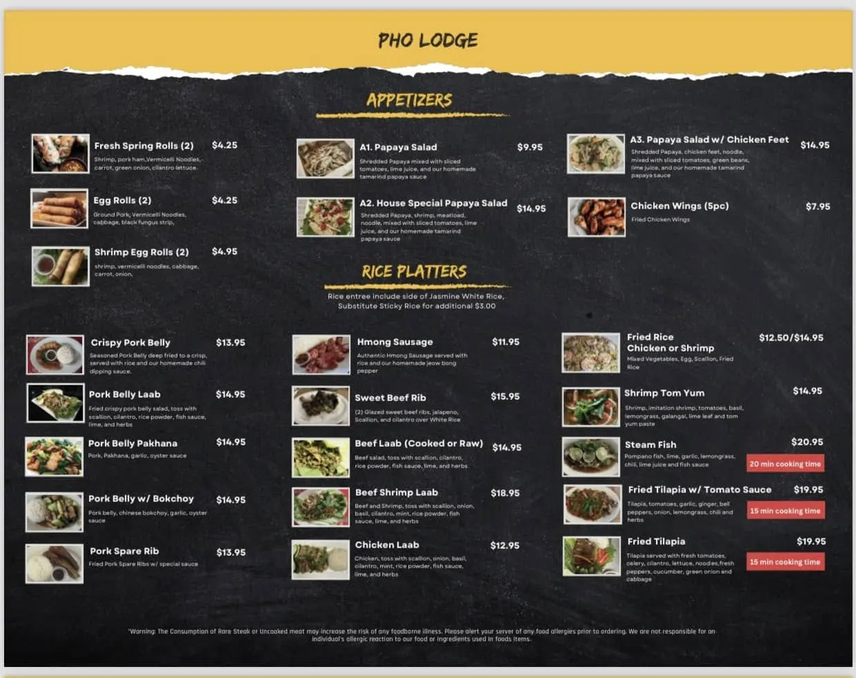 Pho Lodge photo, Restaurant