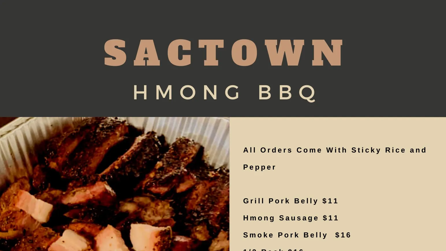 Sactown Hmong BBQ photo, Restaurant