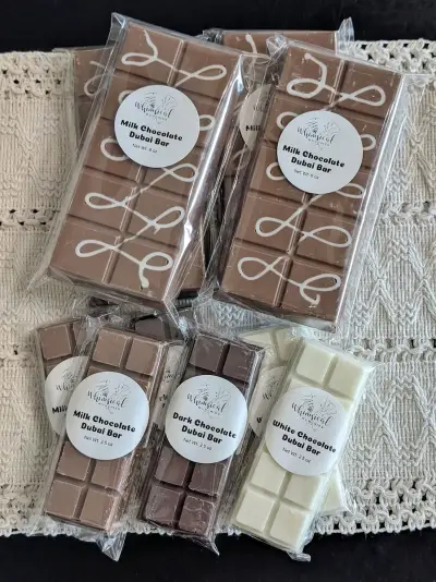 Whimsical Munchies Dubai Chocolate Bars