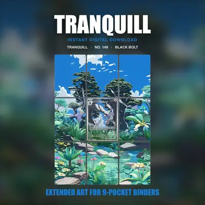 Tranquill #149 — Black Bolt (Binder Insert)