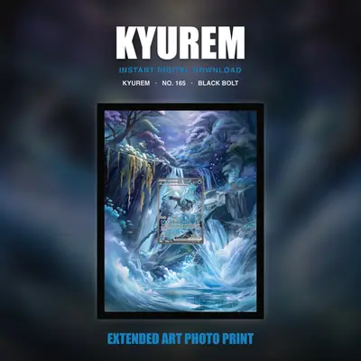 Kyurem #165 — Black Bolt (Print Art)