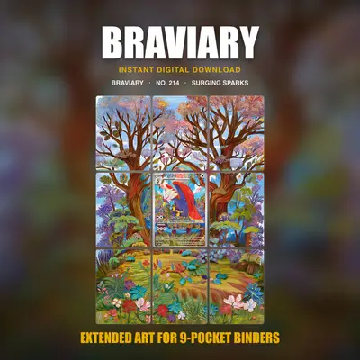Braviary #214 — Surging Sparks (Binder Insert)