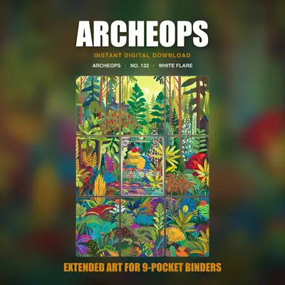 Archeops #132 — White Flare (Binder Insert)