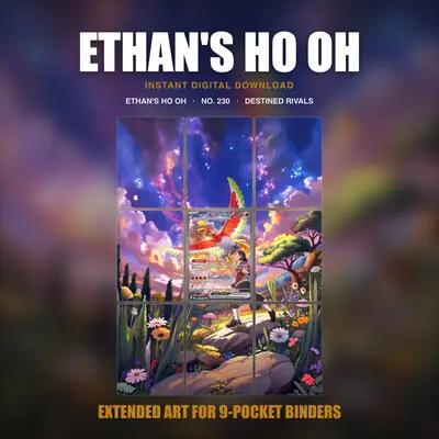 Ethan's Ho Oh #230 — Destined Rivals (Binder Insert)