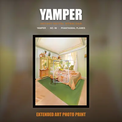 Yamper #99 — Phantasmal Flames (Print Art)