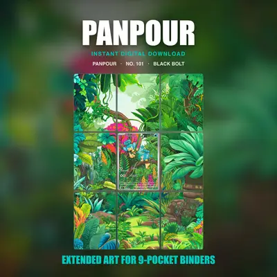 Panpour #101 — Black Bolt (Binder Insert)