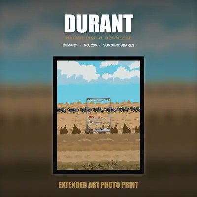Durant #236 — Surging Sparks (Print Art)