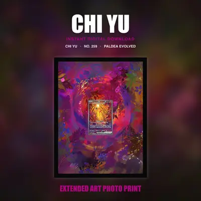 Chi Yu #259 — Paldea Evolved (Print Art)