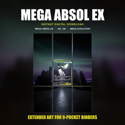 Mega Absol Ex #180 — Mega Evolution (Binder Insert)