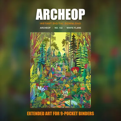 Archeop #132 — White Flare (Binder Insert)
