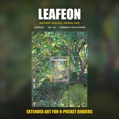 Leafeon #144 — Prismatic Evolutions (Binder Insert)