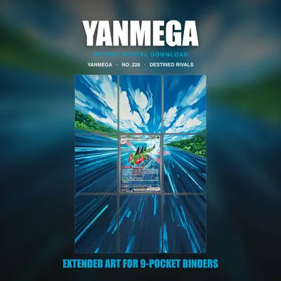 Yanmega #228 — Destined Rivals (Binder Insert)