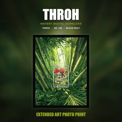 Throh #128 — Black Bolt (Print Art)