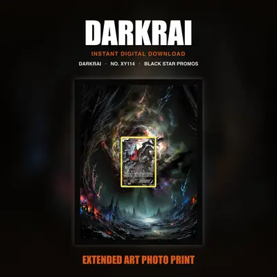Darkrai #xy114 — Black Star Promos (Print Art)