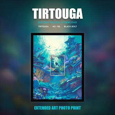 Tirtouga #106 — Black Bolt (Print Art)