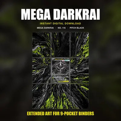 Mega Darkrai #116 — Pitch Black (Binder Insert)