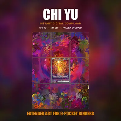 Chi Yu #259 — Paldea Evolved (Binder Insert)