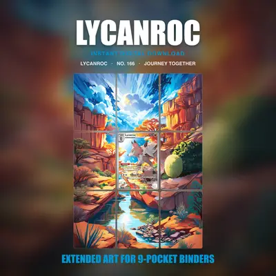 Lycanroc #166 — Journey Together (Binder Insert)