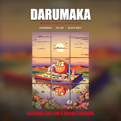 Darumaka #97 — Black Bolt (Binder Insert)