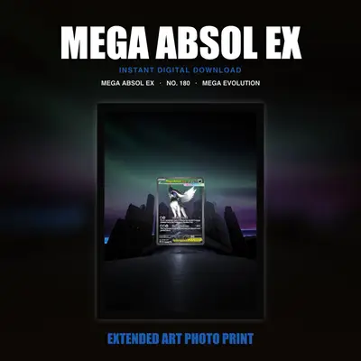 Mega Absol Ex #180 — Mega Evolution (Print Art)