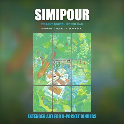 Simipour #102 — Black Bolt (Binder Insert)