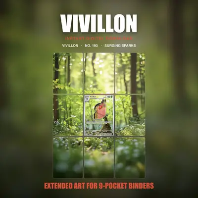 Vivillon #193 — Surging Sparks (Binder Insert)