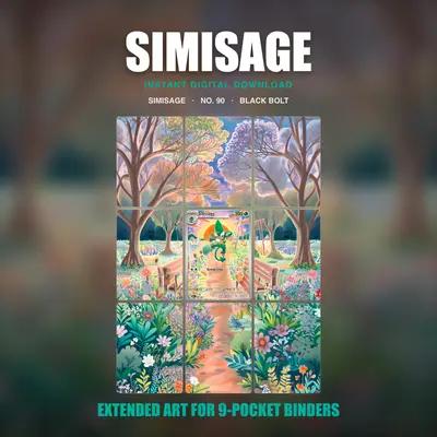 Simisage #90 — Black Bolt (Binder Insert)