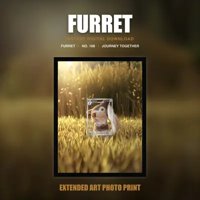 Furret #168 — Journey Together (Print Art)