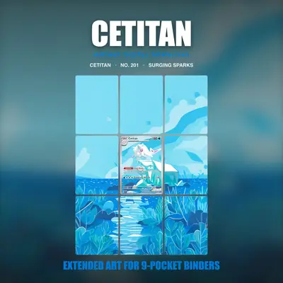 Cetitan #201 — Surging Sparks (Binder Insert)