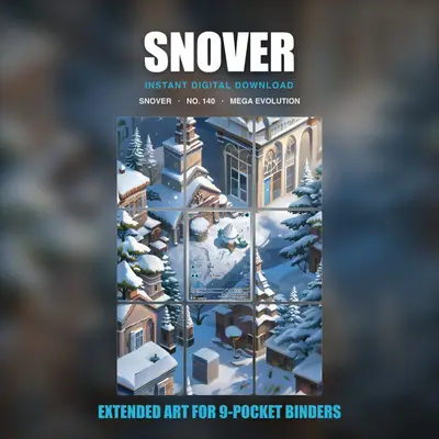 Snover #140 — Mega Evolution (Binder Insert)