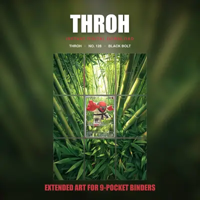Throh #128 — Black Bolt (Binder Insert)
