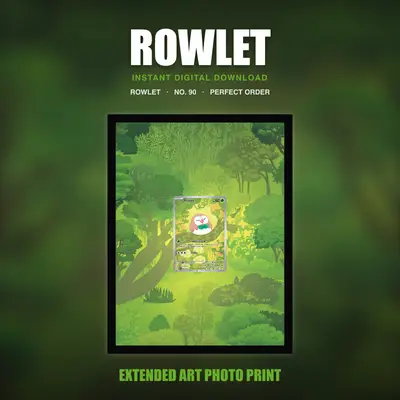 Rowlet #90 — Perfect Order (Print Art)
