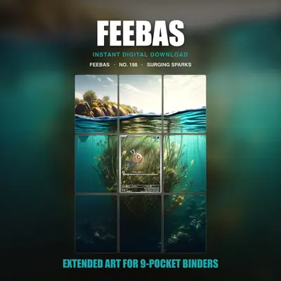 Feebas #198 — Surging Sparks (Binder Insert)