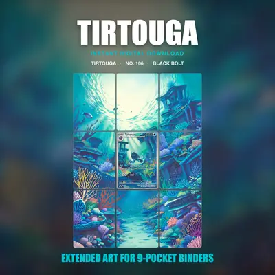 Tirtouga #106 — Black Bolt (Binder Insert)