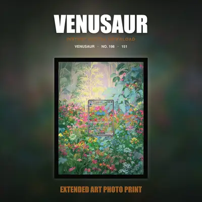 Venusaur #198 — 151 (Print Art)