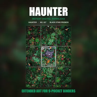 Haunter #27 — Black Star Promos (Binder Insert)
