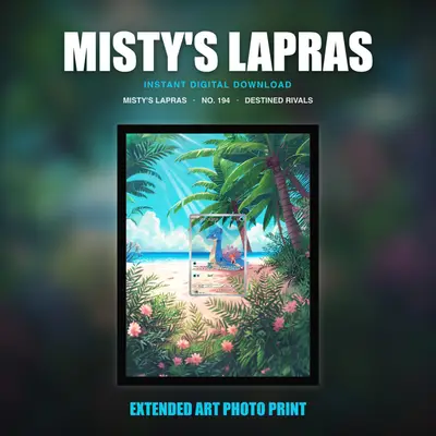 Misty's Lapras #194 — Destined Rivals (Print Art)