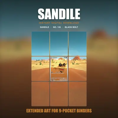 Sandile #135 — Black Bolt (Binder Insert)